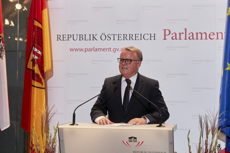 Grußworte durch Landeshauptmann von Burgenland Hans Nissl