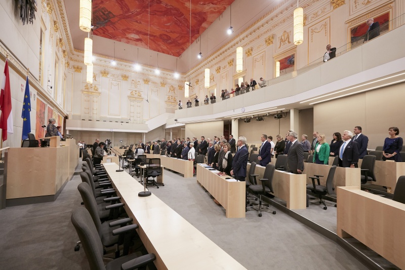 Angelobung der neuen BundesrätInnen