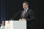 Am Rednerpult: David McAllister, Chairperson of the Committee on Foreign Affairs of the European Parliament
