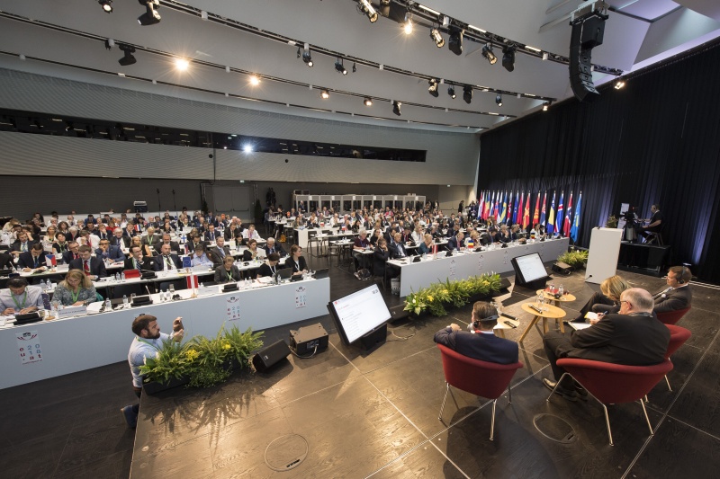 Session 1: Security, Migration and Control of External Borders. Blick Richtung VeranstaltungsteilnehmerInnen