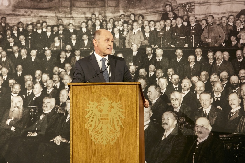 Rede von Nationalratspräsident Wolfgang Sobotka (V)