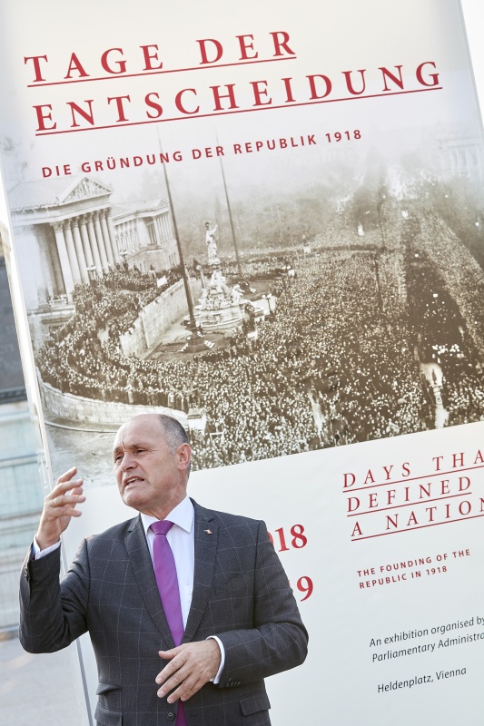 Rede Nationalratspräsident Wolfgang Sobotka (V)