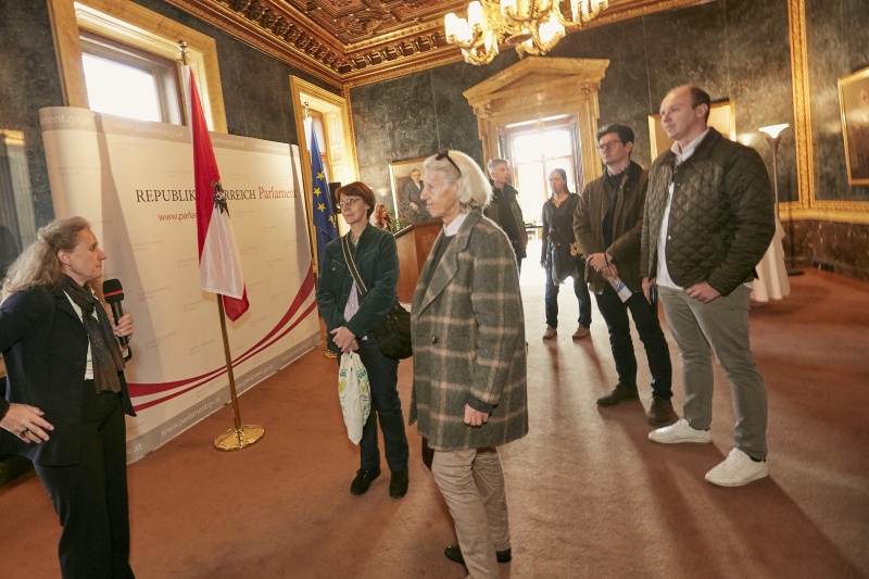 Informationen zum Nationalfonds im Palais Epstein