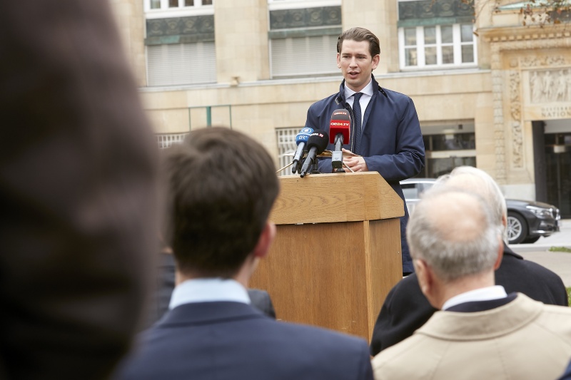 Rede von Bundeskanzler Sebastian Kurz (V)