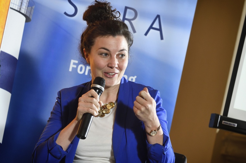 Nationalratsabgeordnete Stephanie Cox (P)