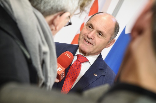 President of the National Council Wolfgang Sobotka (V)