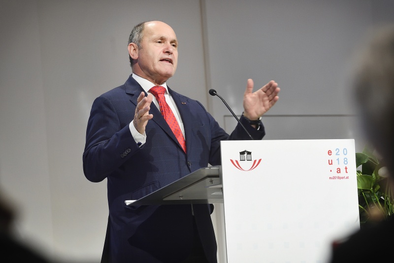 Welcome Speech: President of the National Council Wolfgang Sobotka (V)