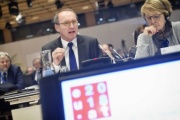From left: Member of the European Parliament Othmar Karas, Chair of the Committee on Constitutional Affairs, European Parliament Danuta Hübner