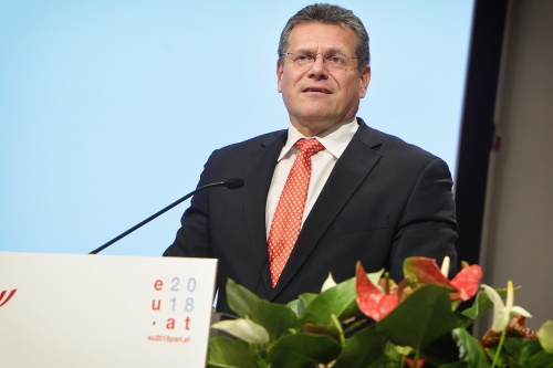 Vice-President of the European Commission for Energy Union Maroš Šefčovič