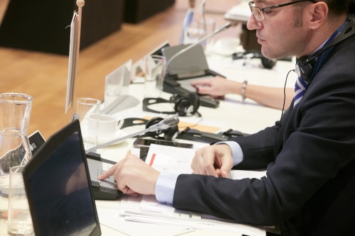 Meeting of the COSAC Chairpersons - Voting