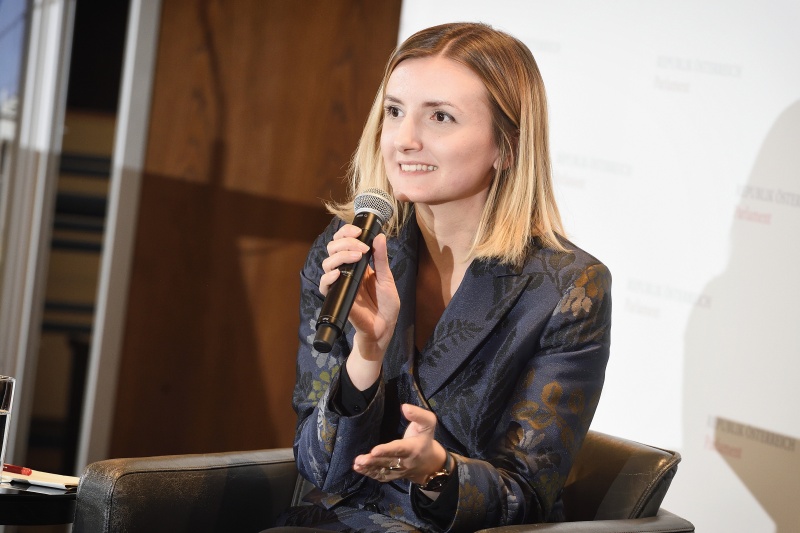 vertretende Obfrau von The Sorority Erza Aruqaj