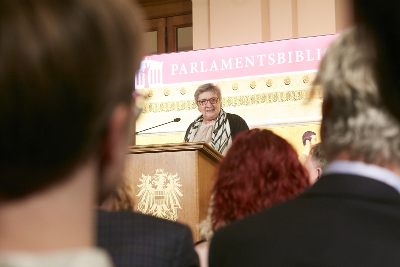 Begrüßung durch Bundesratspräsidentin Inge Posch-Gruska (S)