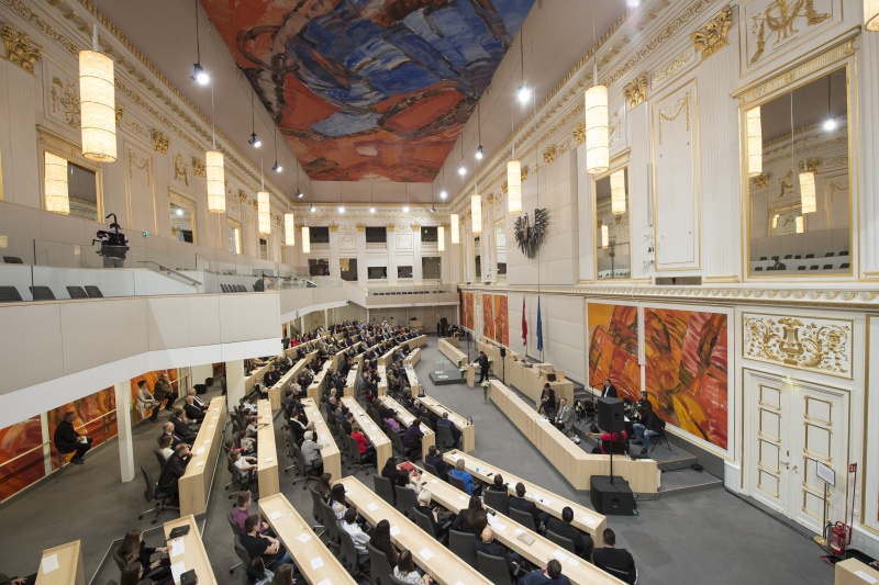 Blick Richtung VeranstaltungsteilnehmerInnen