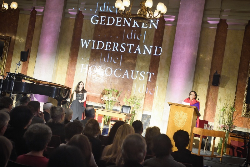 Zum Gedenken Vizepräsidentin der Israelitischen KultusgemeindeClaudia Prutscher