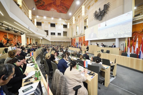 Conference at the 'Großer Redoutensaal'