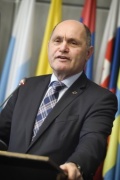 Nationalratspräsident Wolfgang Sobotka (V) bei seiner Rede