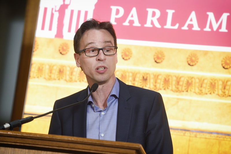 Autor Walter Hämmerle am Wort