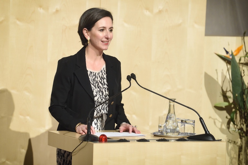 Keynote durch Barbara Stelzl-Marx