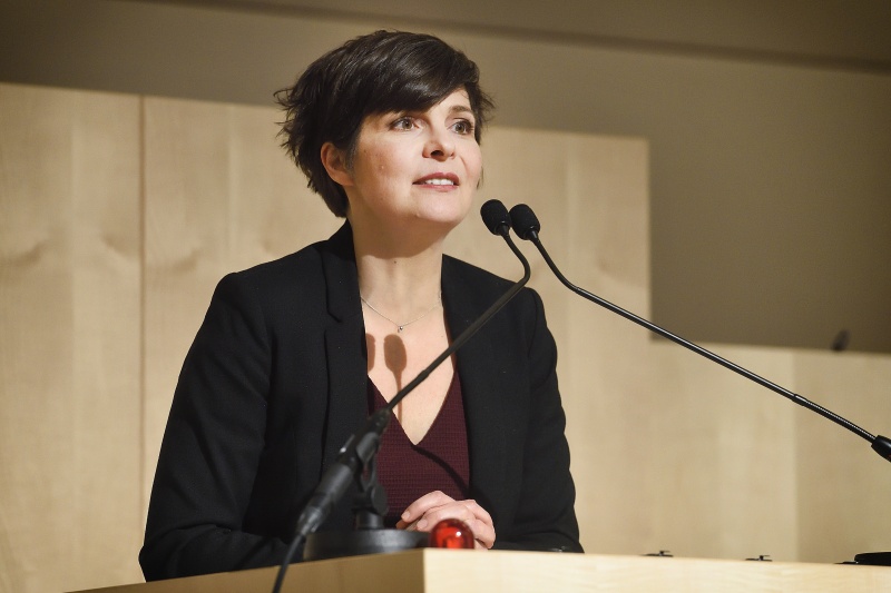 Schauspielerin Alexandra Henkel bei der Lesung