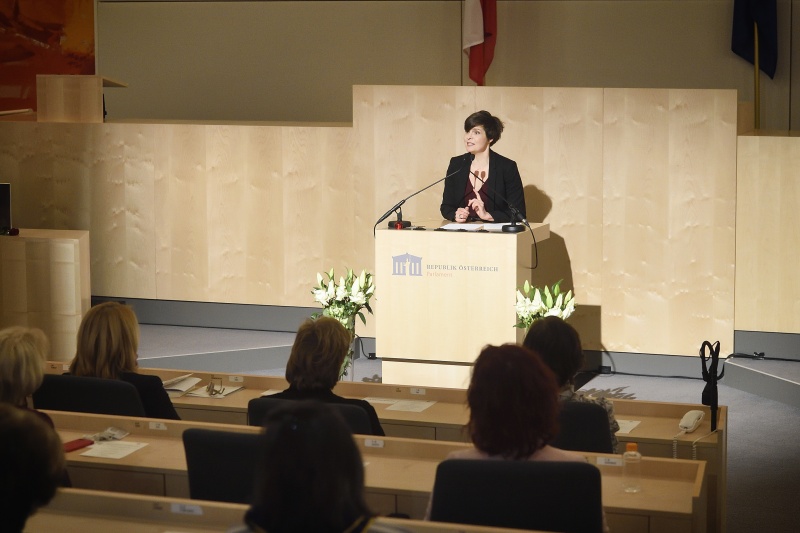 Schauspielerin Alexandra Henkel bei der Lesung