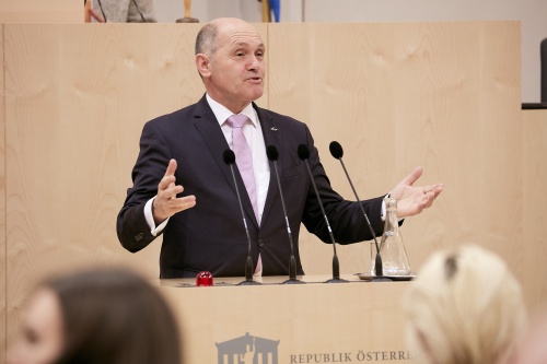 Rede Nationalratspräsident Wolfgang Sobotka (V)