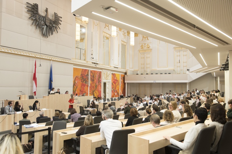 Blick Richtung VeranstaltungsteilnehmerInnen