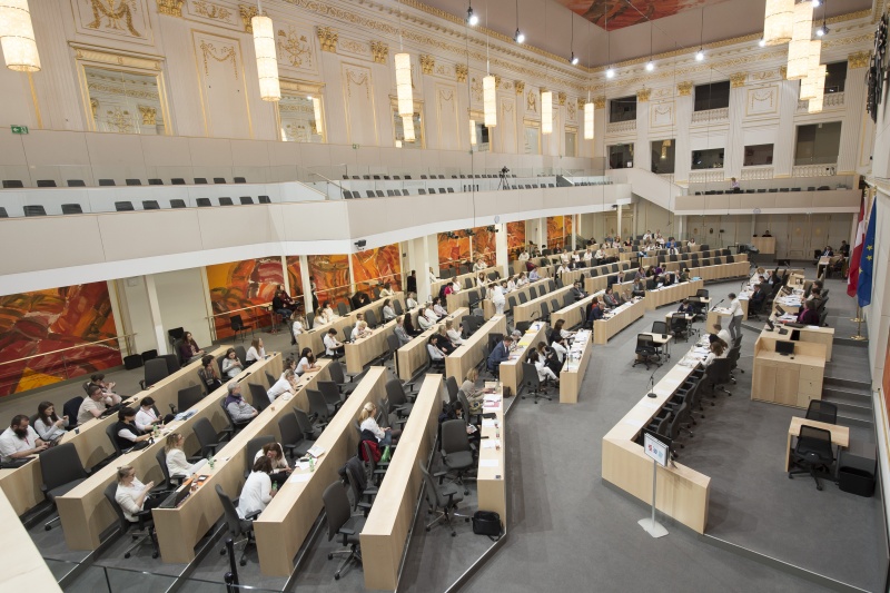 Blick Richtung AusschussteilnehmerInnen