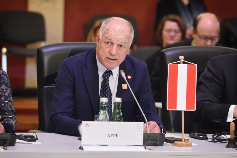 Welcome address by the President of the Austrian Federal Council Ingo Appé