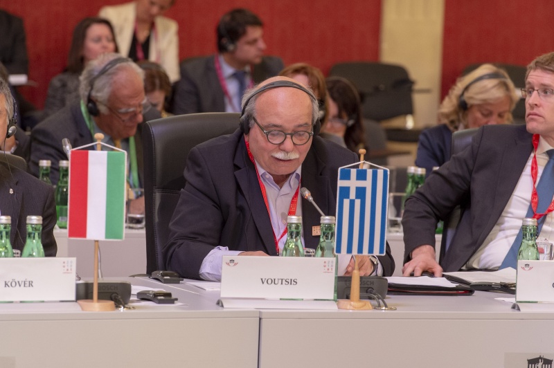 President of the Hellenic Parliament Nikos Voutsis on the subject of The European Union and its neighbours