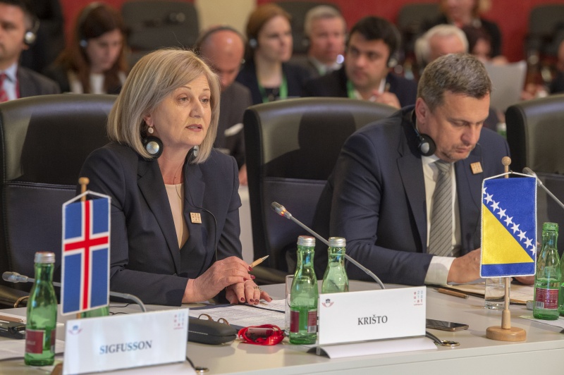 Speaker of House of Representatives of Bosnia & Herzegovina Borjana KRIŠTO