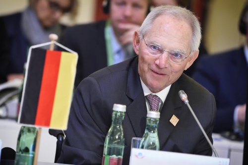 President of the German Bundestag Wolfgang Schäuble