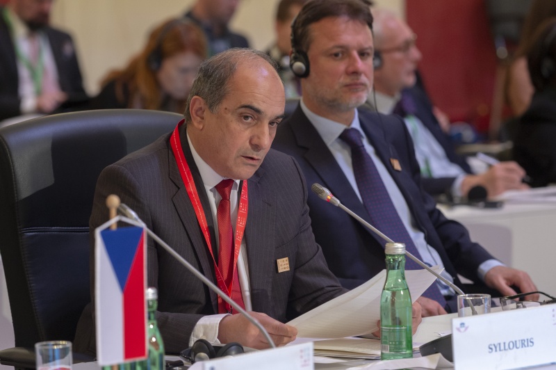 Speaker of the Houese of Represantatives Demetrios Syllouris