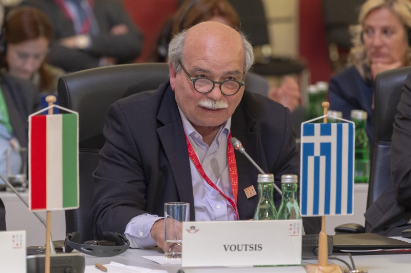 Speaker of the Hellenic Parliament Nikos Voutsis