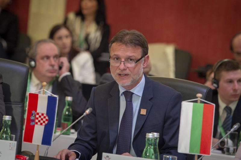 President of the Croatian Parliament  Gordan Jandroković