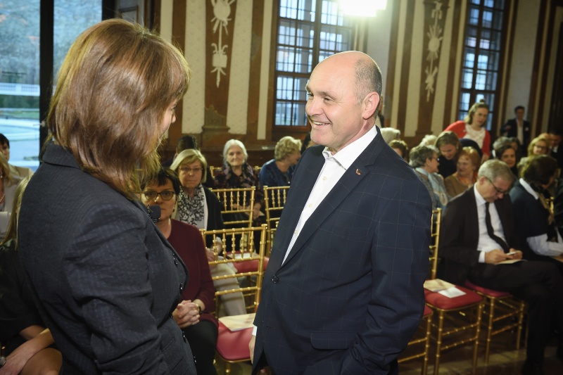 Nationalratspräsident Wolfgang Sobotka (V) im Gespräch
