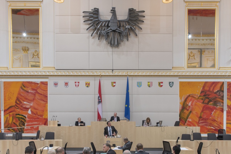 Bundesrat Anton Froschauer (V) am Rednerpult