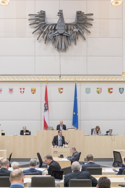 Bundesrat Anton Froschauer (V) am Rednerpult