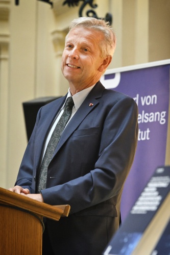 Begrüßung Nationalratsabgeordneter Reinhold Lopatka (V)