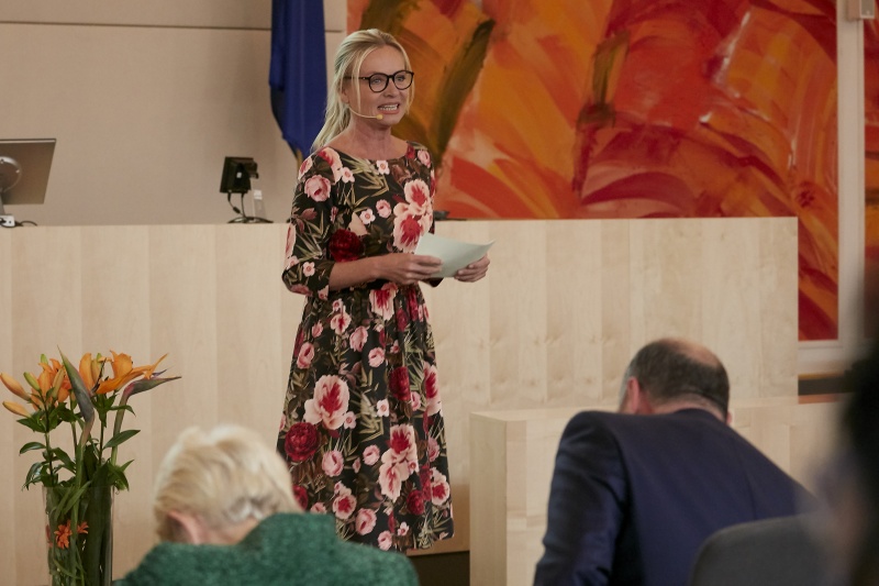 Begrüßung durch Isabella Krassnitzer