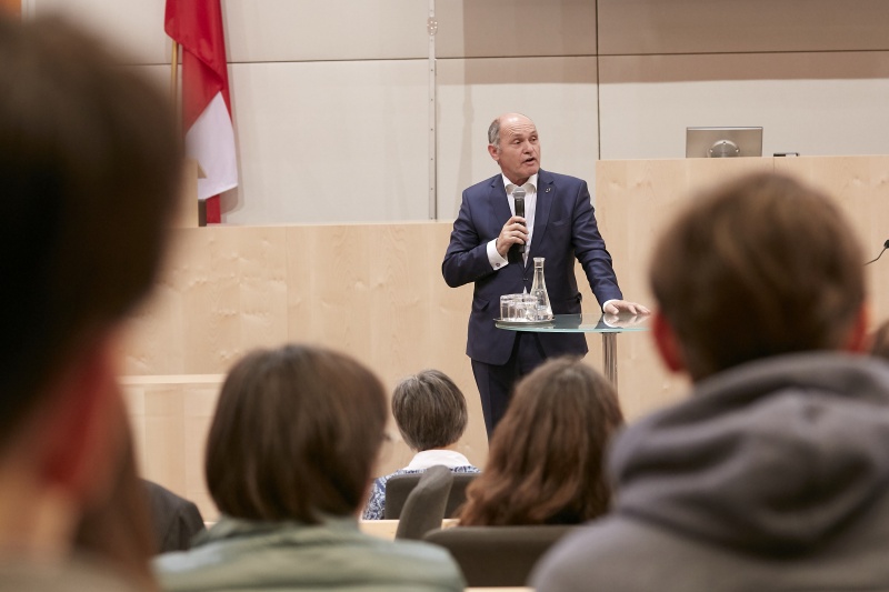 Schlussworte durch Nationalratspräsident Wolfgang Sobotka (V)