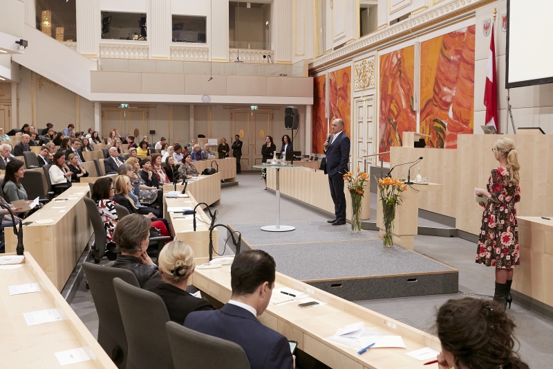 Schlussworte durch Nationalratspräsident Wolfgang Sobotka (V)