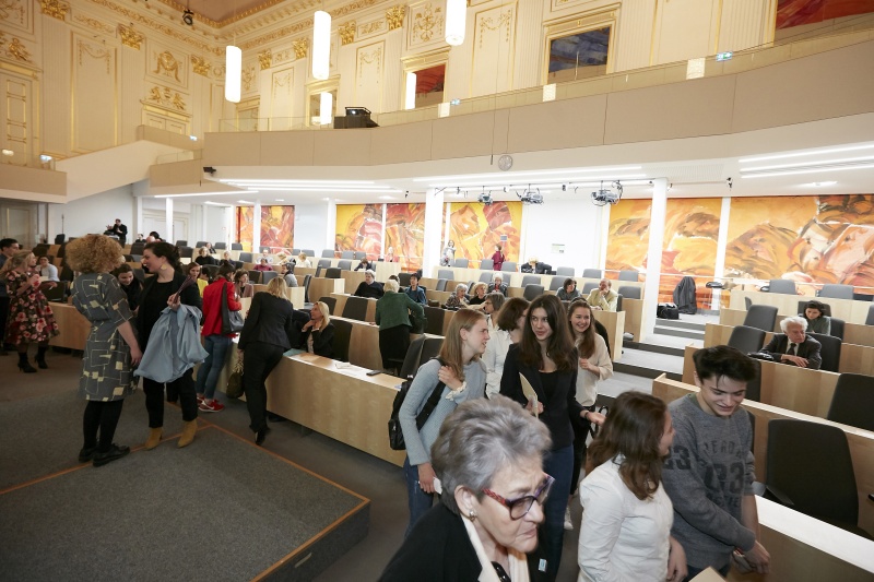 Aufteilung auf die Panels