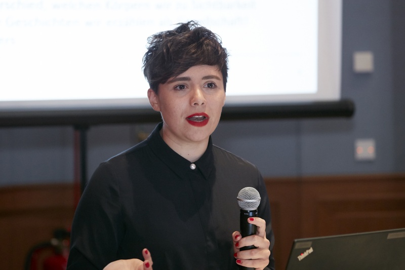 Panel Frauen - Schönheitsideale, Vortrag Elli Lechner Universität Wien