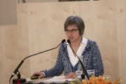 Panel Frauen - Armut, Vortrag Judit Marte-Huainigg AMS Österreich
