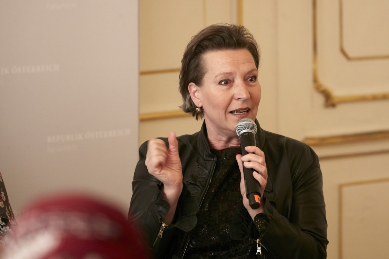 Panel Frauen - Integration, Nationalratsabgeordnete Gabriele Heinisch-Hosek (S)