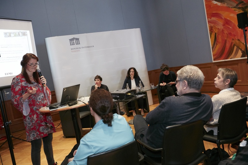 Panel Frauen - Schönheitsideale, Vortrag Sissi Kaiser