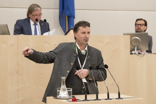 Am Rednerpult: Albert ROYER, Landtag Steiermark, Landtagsabgeordneter