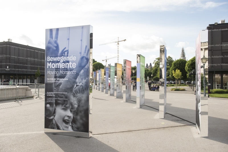 Ausstellungsaufbau