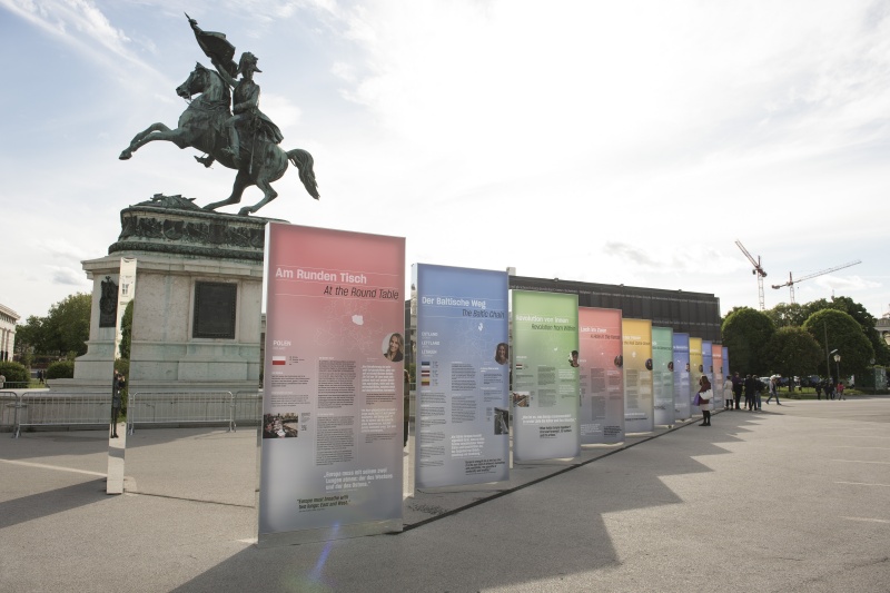 Ausstellungsaufbau