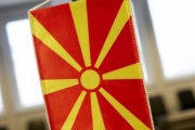 Fahne Republik Nordmazedonien